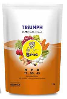 SPIC Triumph NPK 13 00 45 Potassium Nitrate
