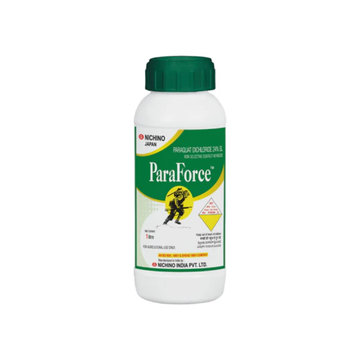 Paraforce is a non-selective, fast-acting herbicide formulated with Paraquat Dichloride 24% SL, designed to control a wide range of annual and perennial weeds in crops and non-cropped areas.