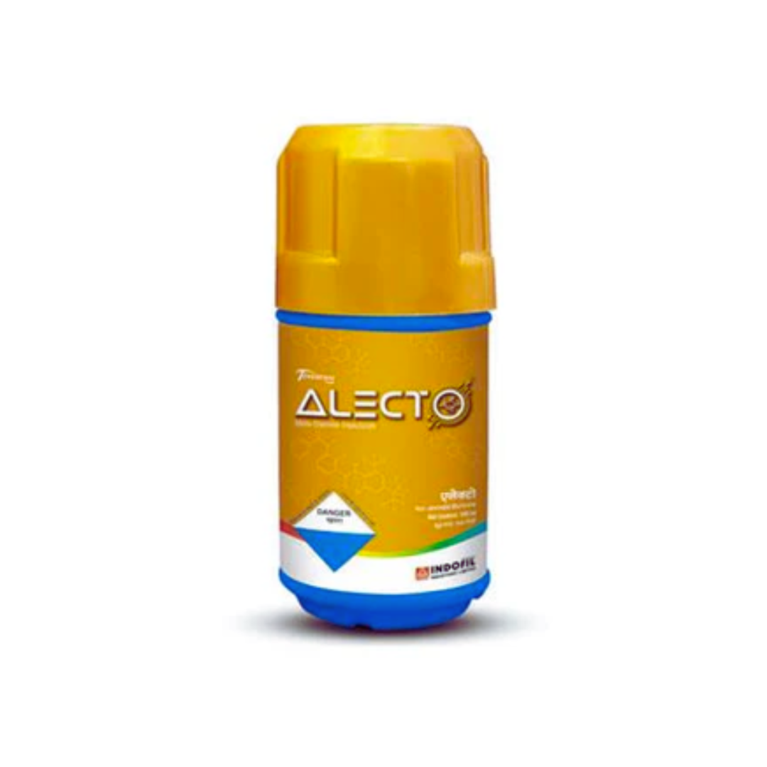 Alecto Insecticide by Indofil, containing Broflanilide 20% SC, is a systemic and contact insecticide providing broad-spectrum control of major chewing and sucking pests across crops like cotton, rice, and vegetables, with long-lasting residual protection.