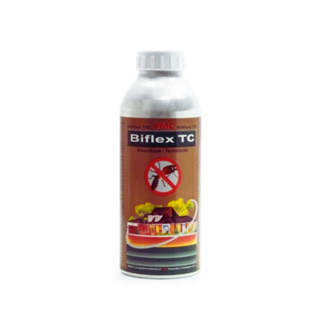 Biflex TC is an emulsifiable concentrate (EC) insecticide containing Bifenthrin 2.5%, providing broad-spectrum control of household and stored product pests including termites, ants, cockroaches, and other crawling insects.