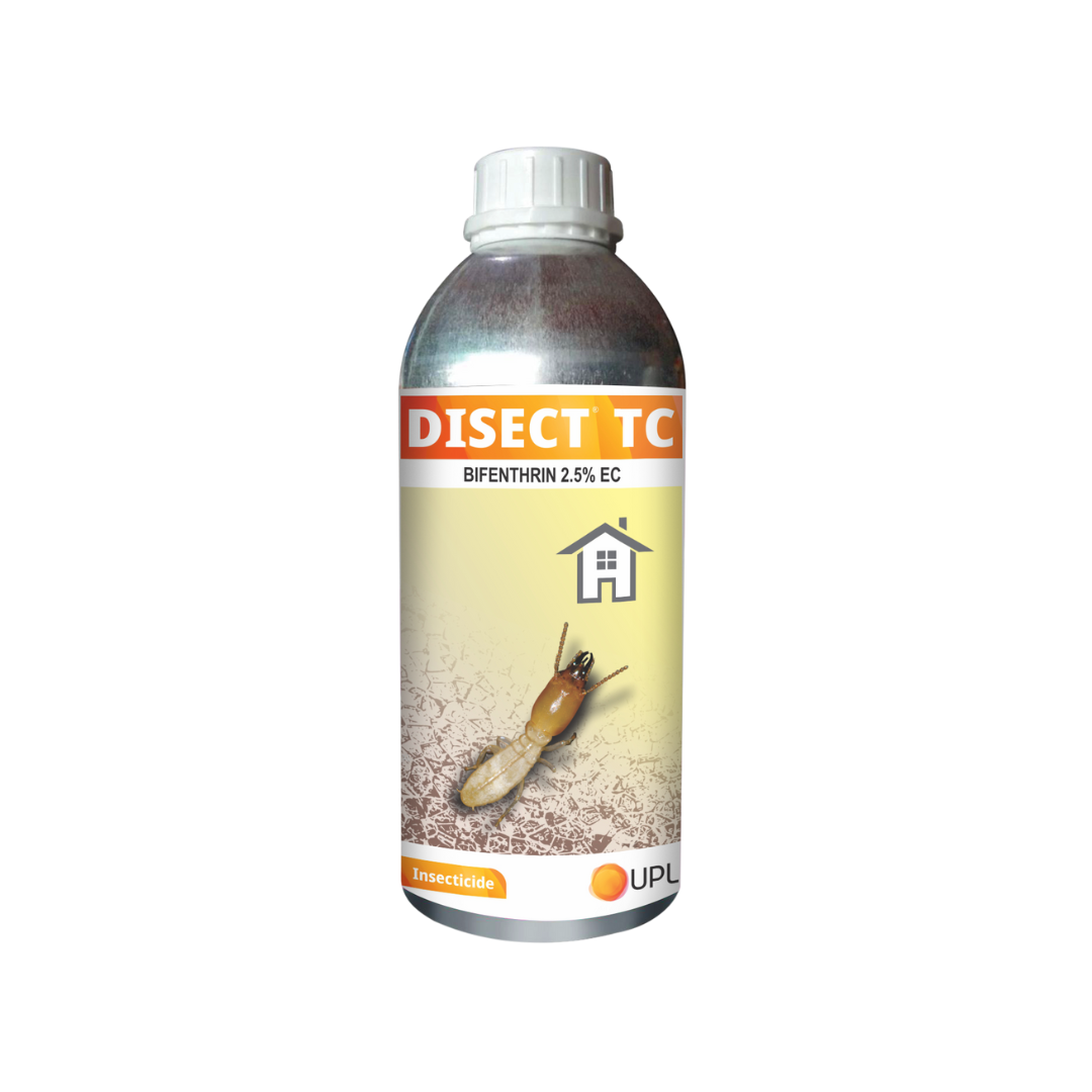 Disect TC Bifenthrin 2.5% EC insecticide for long-lasting protection against termites and crawling insects.