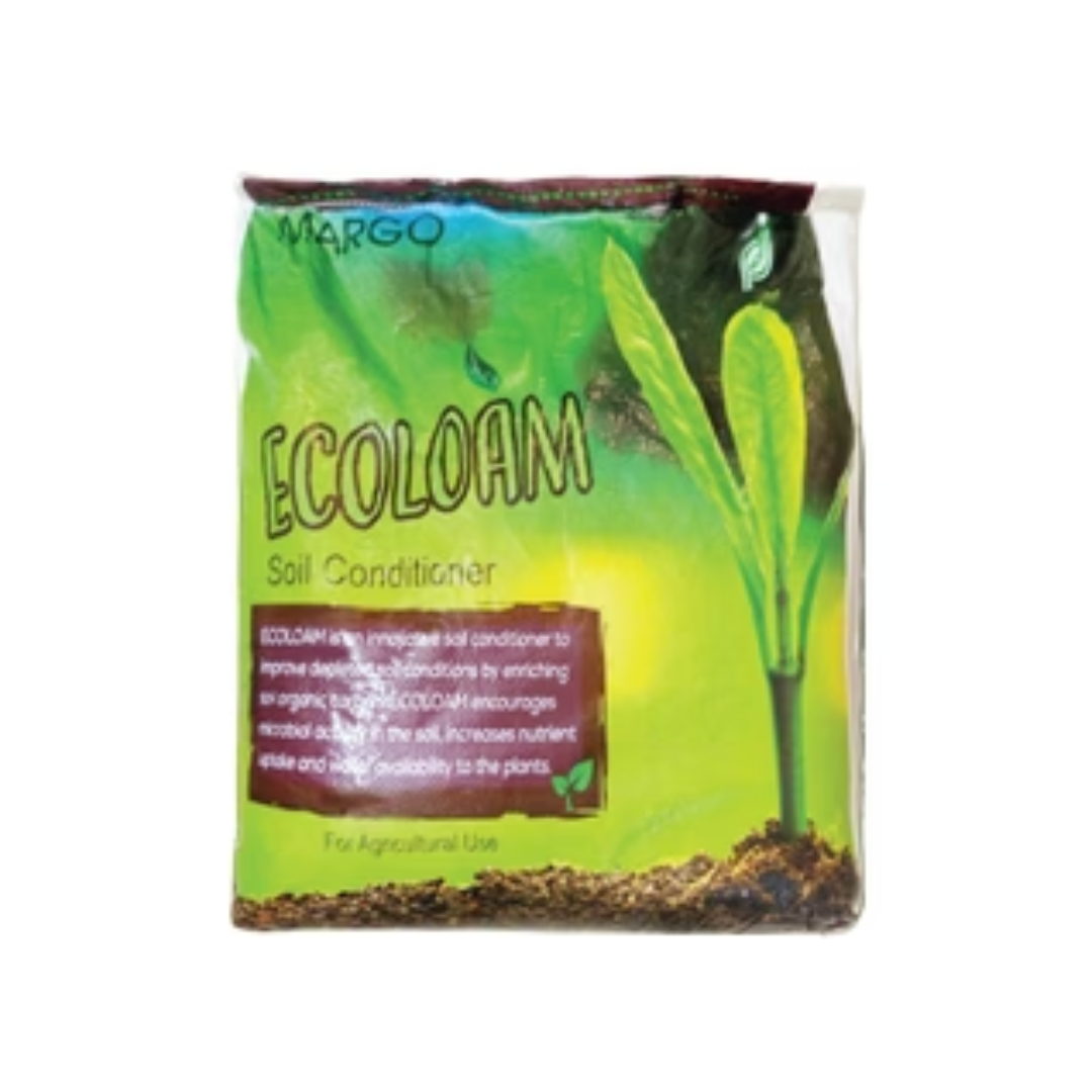 Ecoloam Soil Conditioner (Humic Substances + Organic Carbon) — a natural soil health enhancer that improves soil structure, fertility, and microbial activity. It enriches organic carbon levels, enhances nutrient absorption, and boosts water retention, leading to better root growth and higher crop productivity. Ideal for sustainable and organic farming, Ecoloam supports long-term soil vitality and balanced plant nutrition.