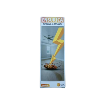 Ensurica Cockroach Killer Gel tube containing Fipronil 0.05%, a ready-to-use bait for effective indoor control of American and German cockroaches in homes and offices.