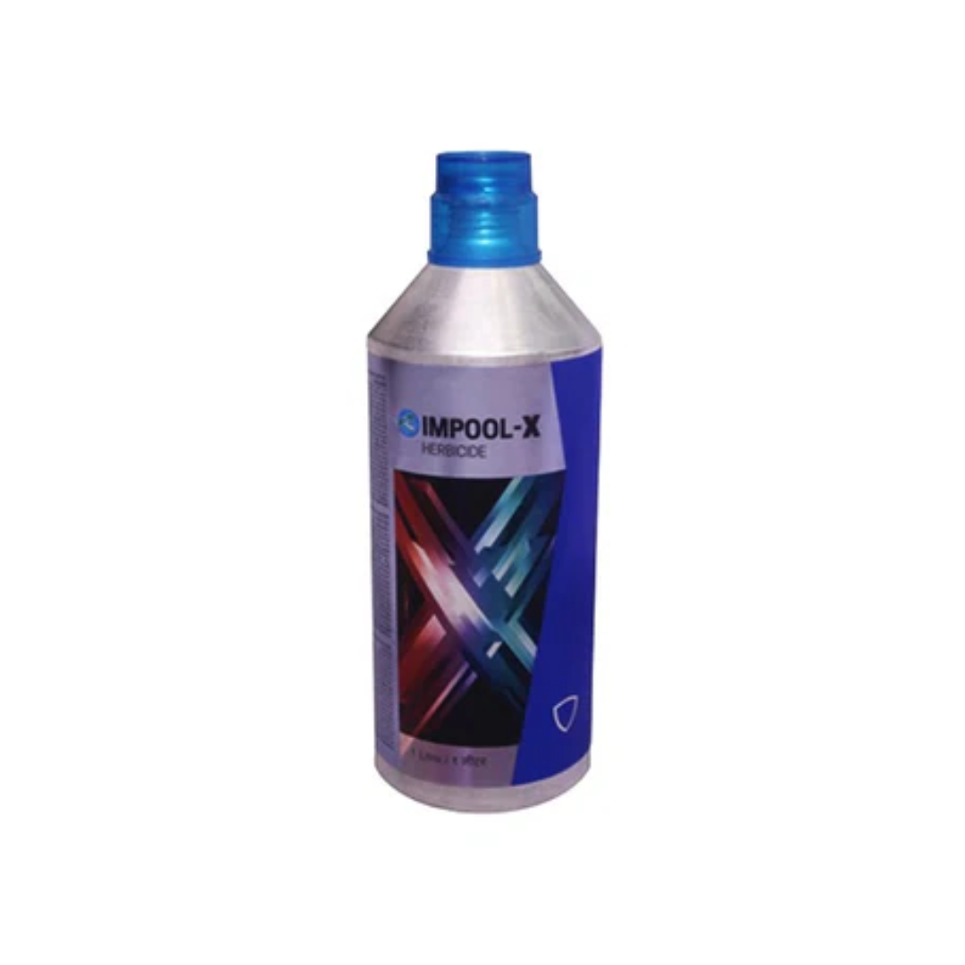Impool X is a selective post-emergence herbicide containing Quizalofop Ethyl 10% EC, designed to control narrow-leaved and grassy weeds in broadleaf crops.