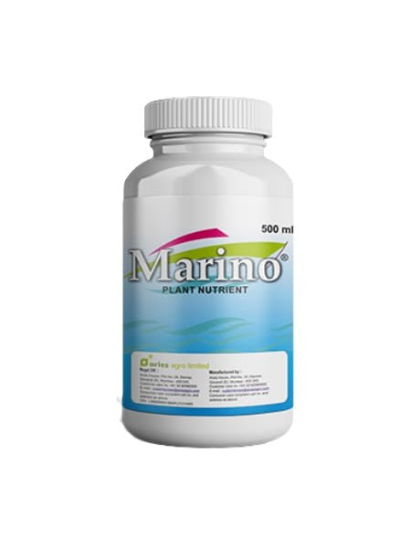 Aries Marino Liquid biostimulant containing Seaweed Extract (Ascophyllum nodosum), used to promote plant growth and stress tolerance.