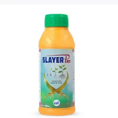 Slayer Pro seed treatment insecticide by GSP – Thiamethoxam 30 % FS flowable suspension bottle, early‑season pest control
