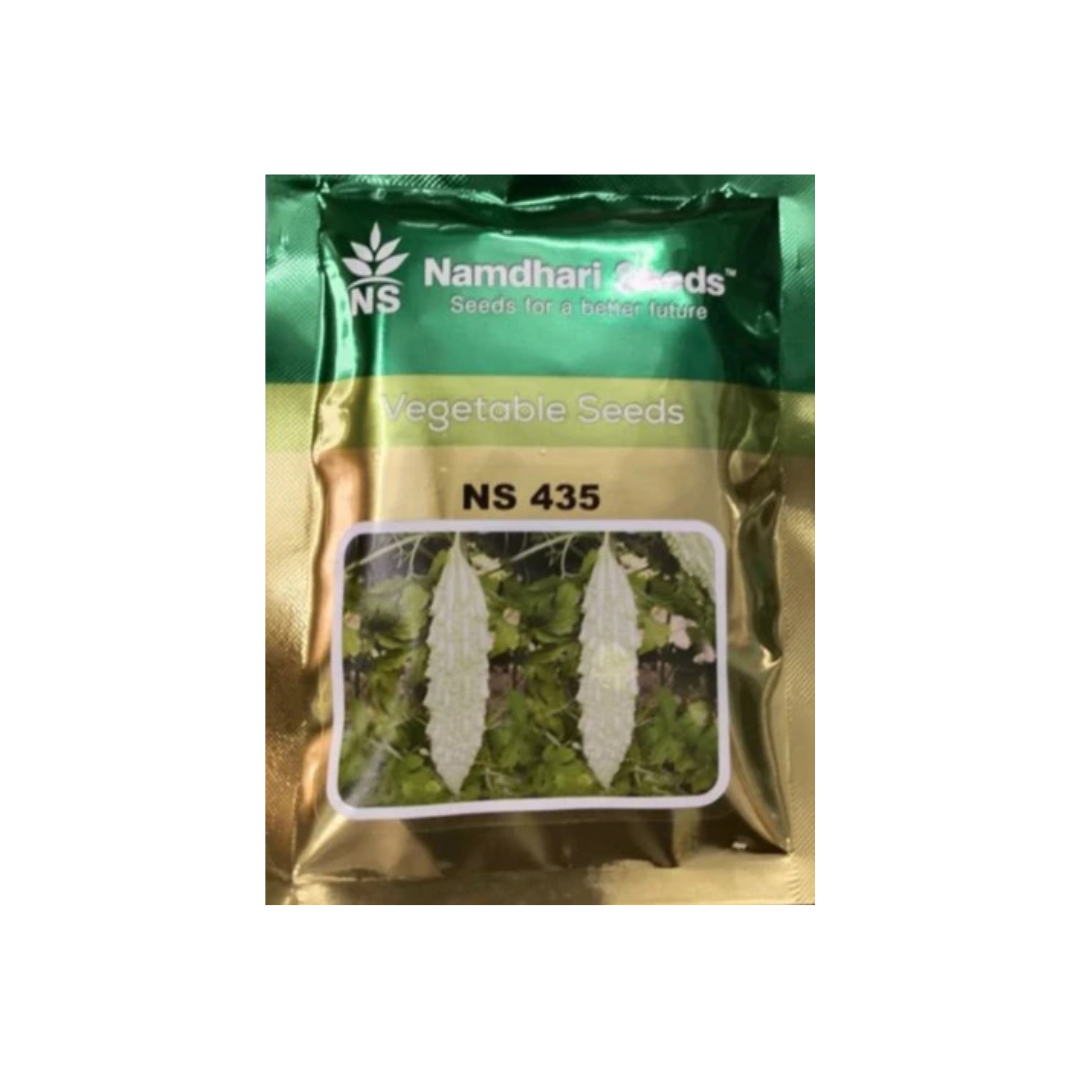 NS 435 F1 Hybrid Bitter Gourd Seeds (WHITE)