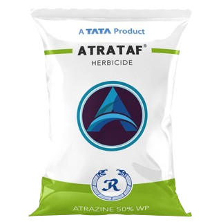 Atrataf herbicide bottle with label, effective weed control solution for agricultural crop protection