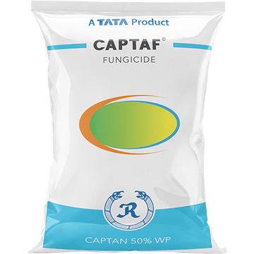 Captaf fungicide bottle for crop protection against fungal diseases