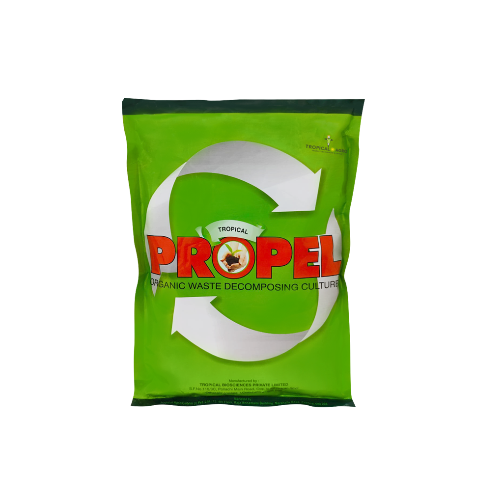 Propel Decomposer by Tropical – organic crop residue decomposer for faster soil enrichment and nutrient recycling