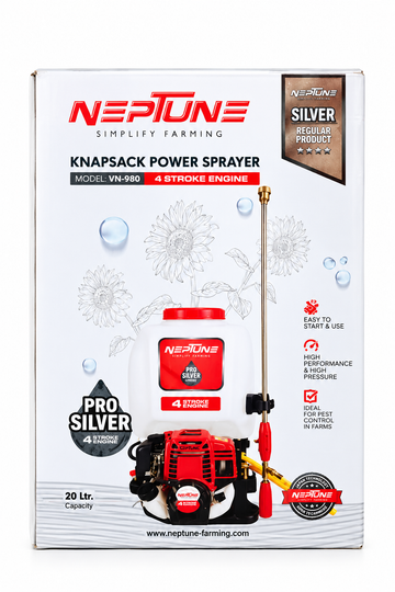 Neptune knapsack power sprayer 4-stroke engine