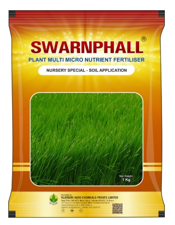 Swarnaphall Nursery Special fertilizer pack by Vijayshri Agro Chemicals for healthy nursery plant growth and strong seedling development