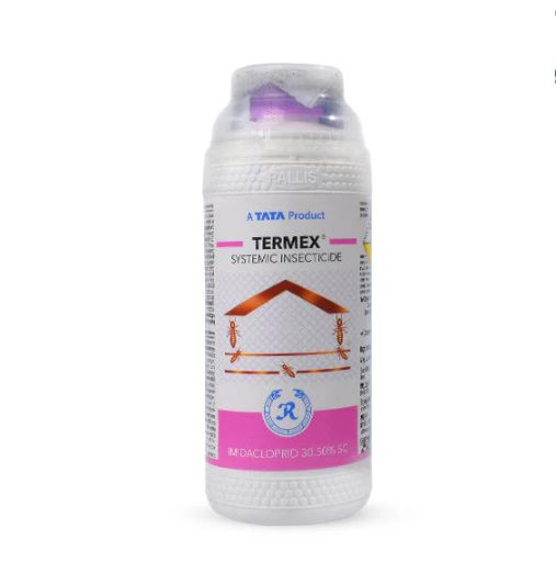 Tata Termex SC anti-termite chemical bottle - Imidacloprid 30.5% SC termite control solution for pre and post-construction treatment